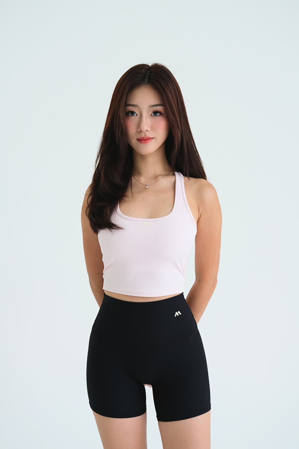 AMpower Rib Tank Pink