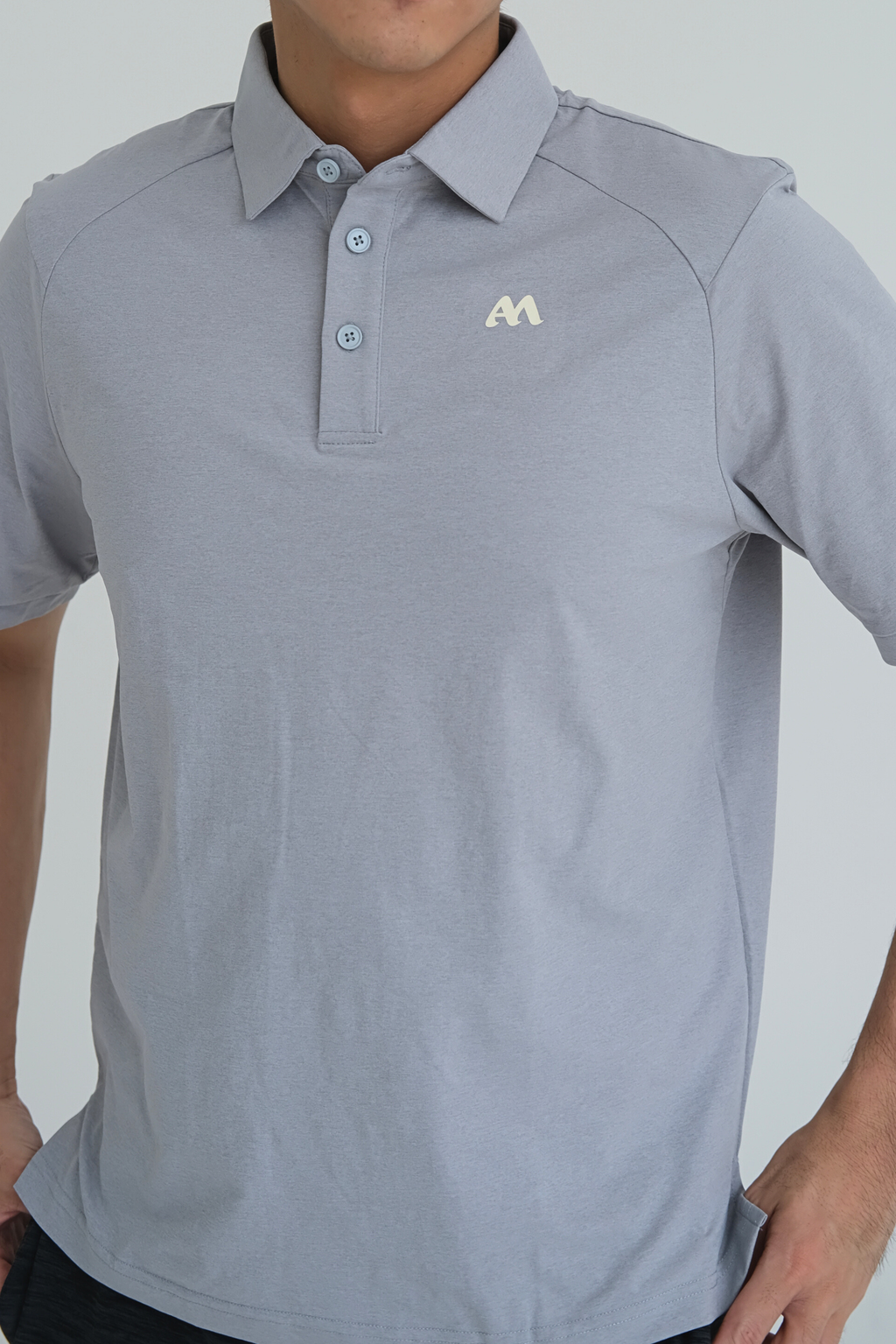 AMpower Versa Polo Ash