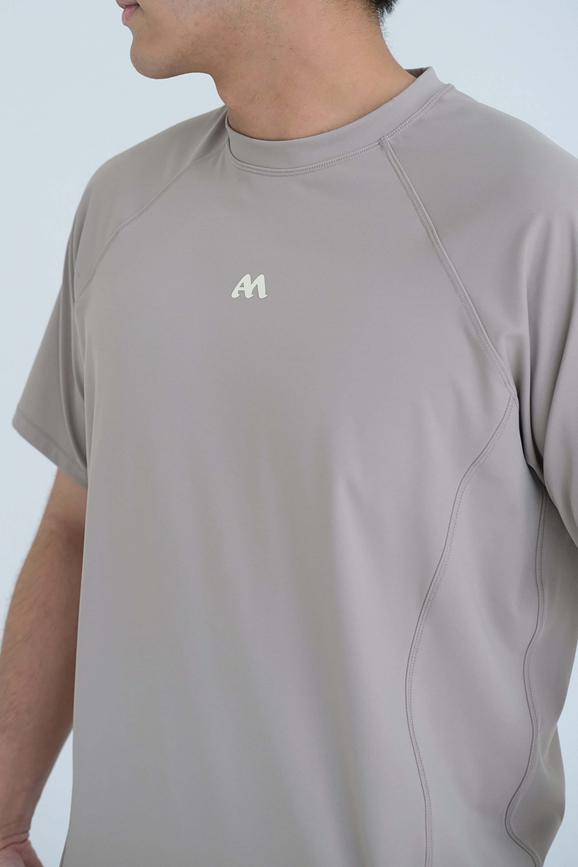 AMpower Tee Grey Haze