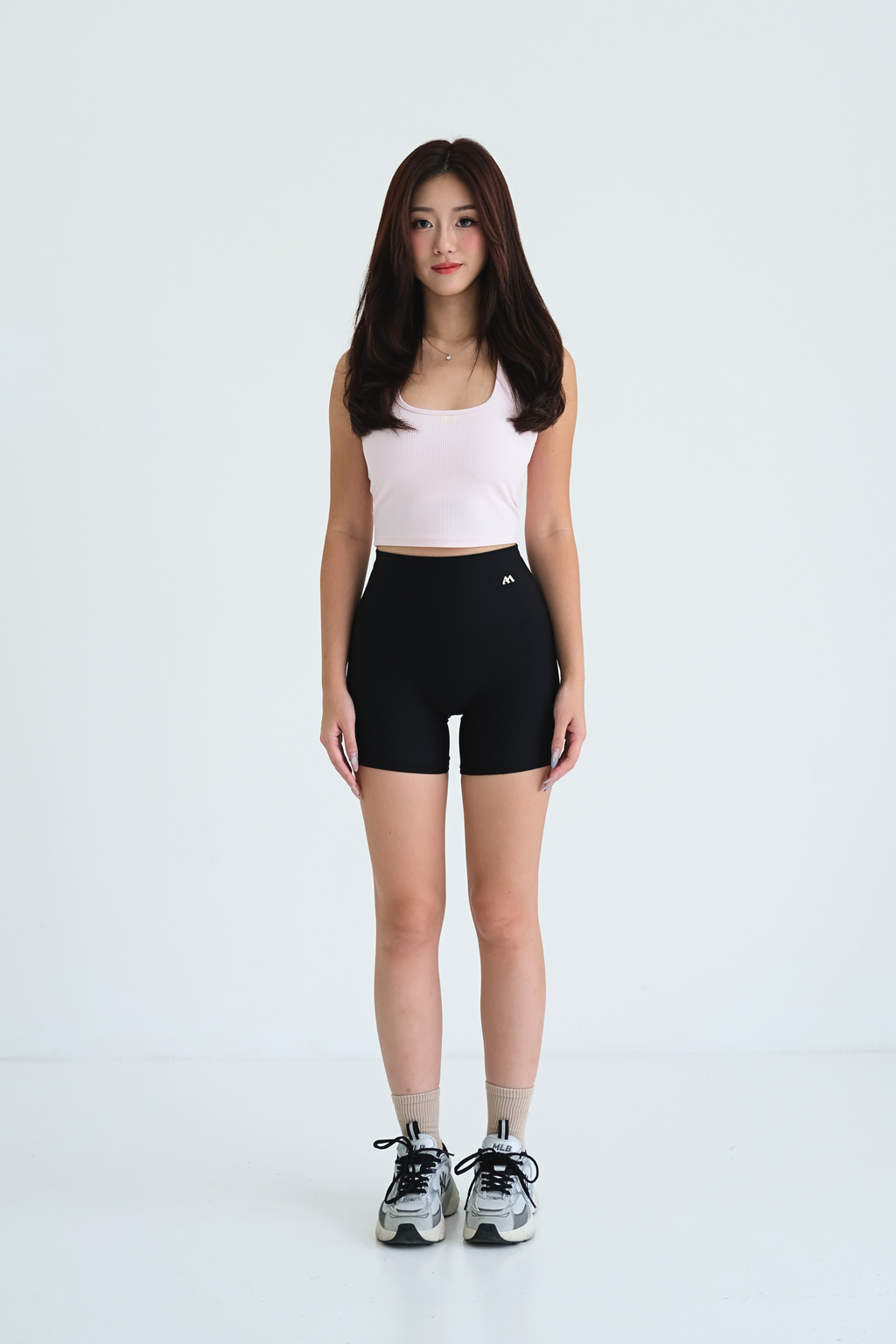 AMpower Rib Tank Pink