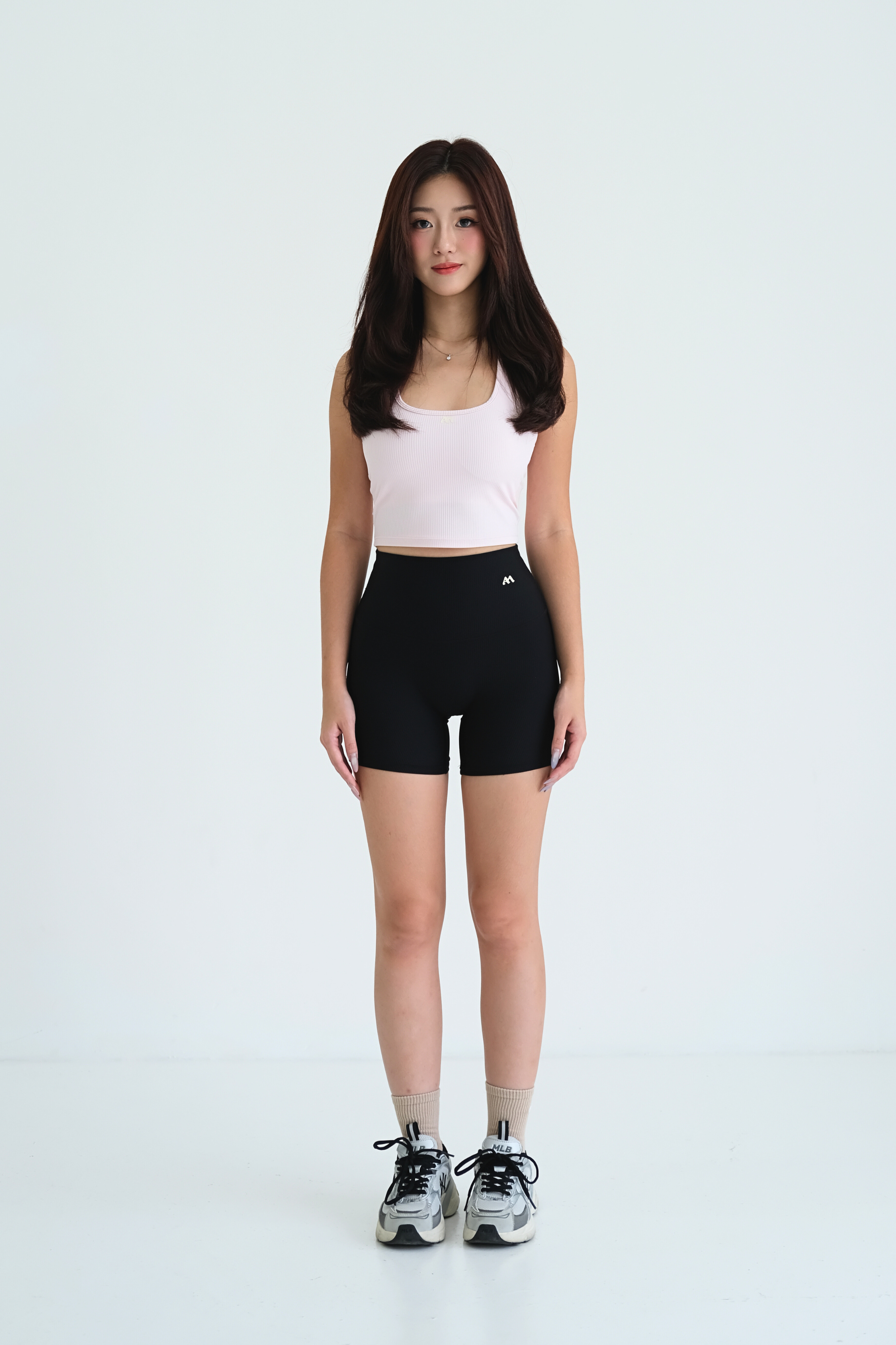 AMpower Rib Tank Pink